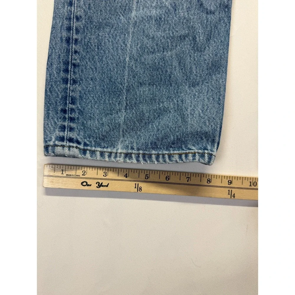 Levi's‎ 501XX Jeans Mens 38x32 (Fits 35x29.5) Blue Denim Distressed Straight Leg